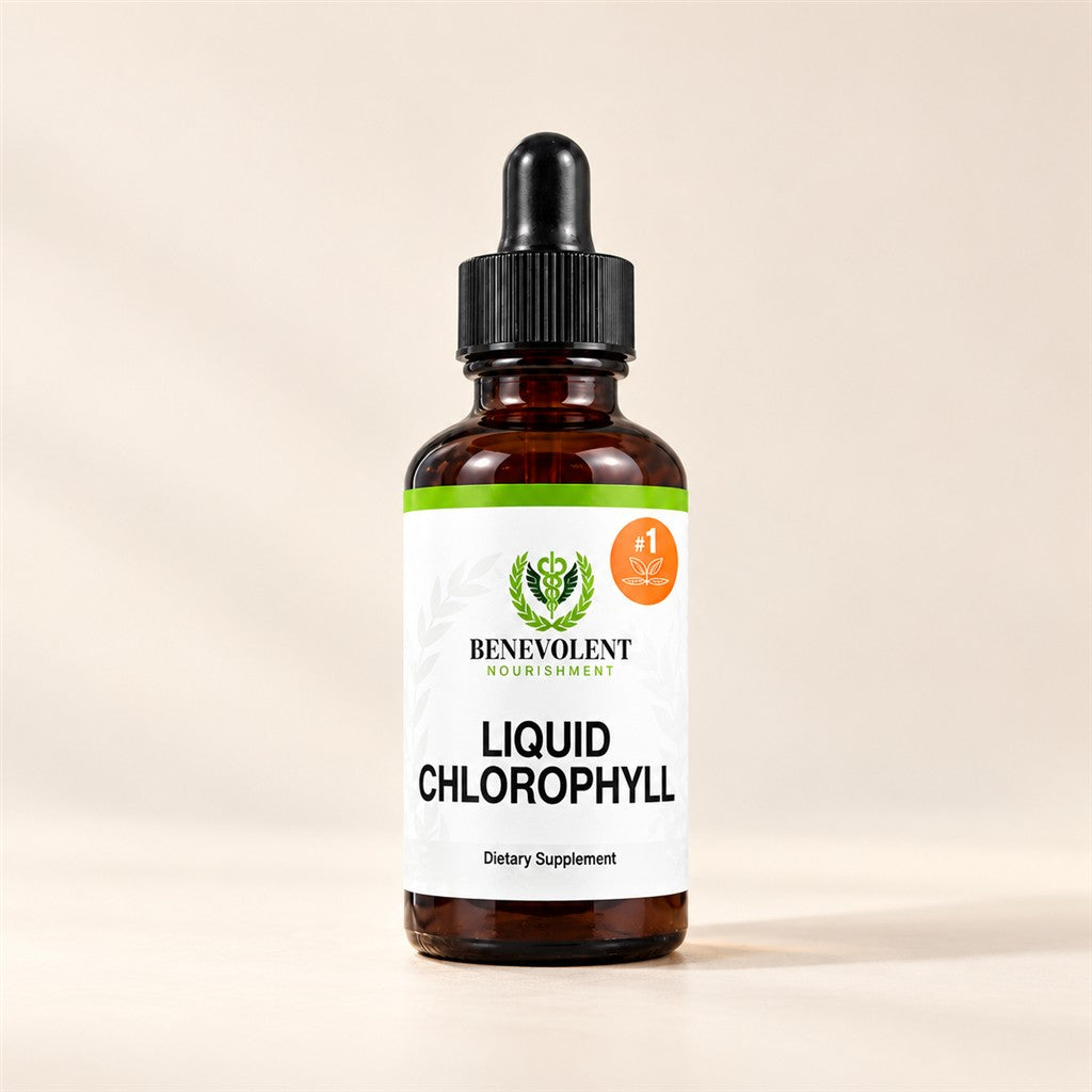 Clorofila líquida Benevolent Nourishment con gotero